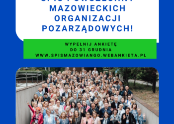 INFORMAJCA – NGO weź udział w spisie powszechnym mazowieckich organizacji
